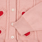 Konges Sløjd A/S Gebreide Cardigans silver pink