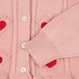 Konges Sløjd A/S Gebreide Cardigans silver pink