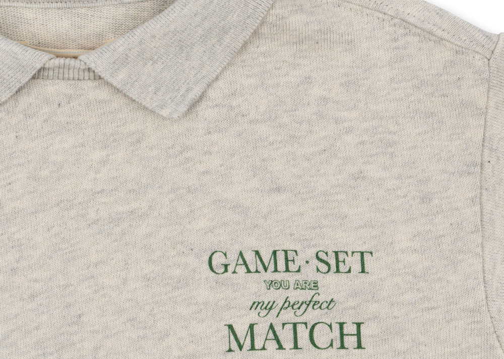 Konges Sløjd A/S Jersey Shirts off white melange