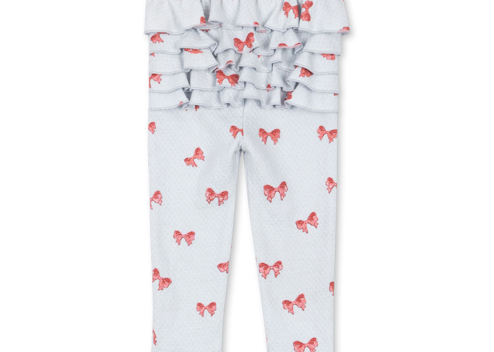 Konges Sløjd A/S Jersey Broeken rosia blue bow