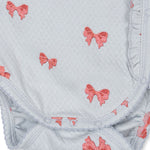 Konges Sløjd A/S Rompers rosia blue bow