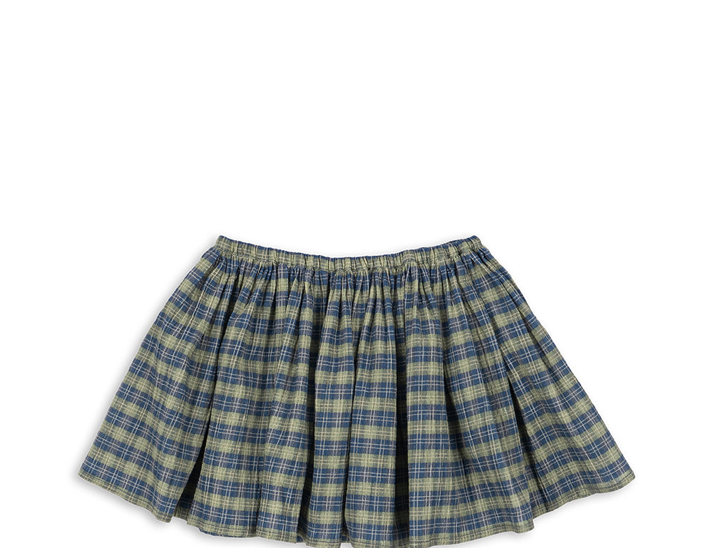 Konges Sløjd A/S WOVEN SKIRTS laurel blue check
