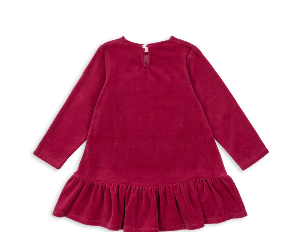 Konges Sløjd A/S JERSEY DRESSES sangria