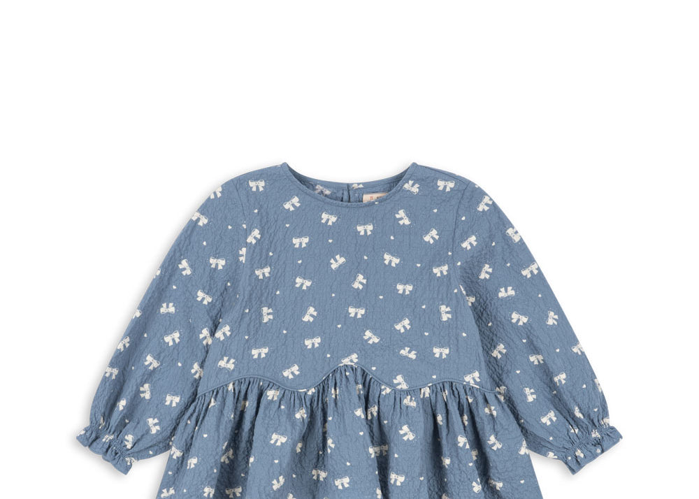 Konges Sløjd A/S Geweven Shirts boucle blue
