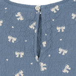 Konges Sløjd A/S Geweven Shirts boucle blue