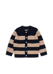 Konges Sløjd A/S Gebreide Cardigans blue stripe