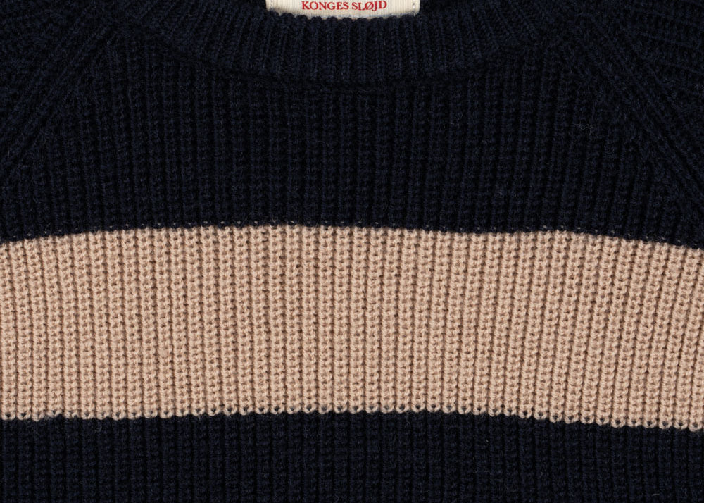 Konges Sløjd A/S Gebreide Shirts En Vesten blue stripe