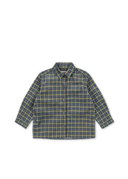 Konges Sløjd A/S Geweven Shirts laurel blue check