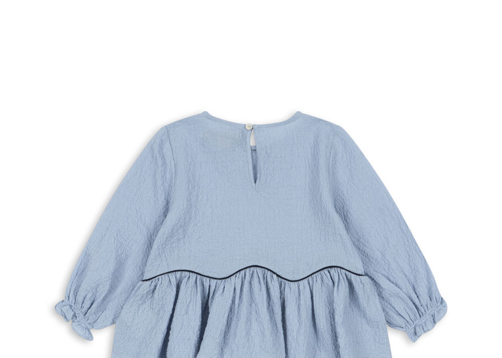 Konges Sløjd A/S Geweven Shirts blue fog