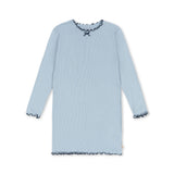 Konges Sløjd A/S Jersey Jurken blue fog