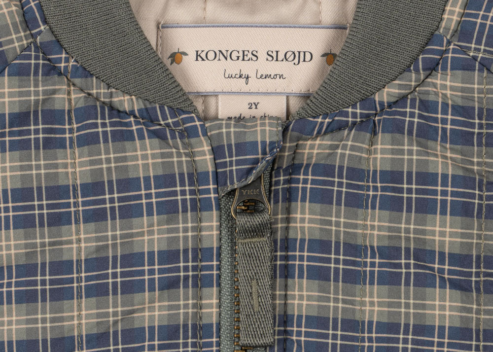 Konges Sløjd A/S Thermokleding laurel blue check