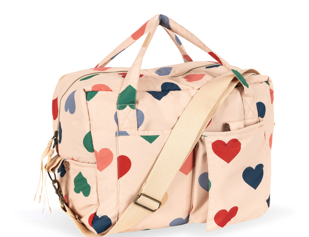 Konges Sløjd A/S CHANGING BAGS bon coeur coloré