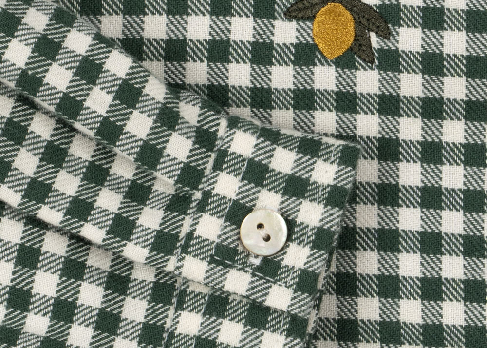 Konges Sløjd A/S Geweven Shirts green check