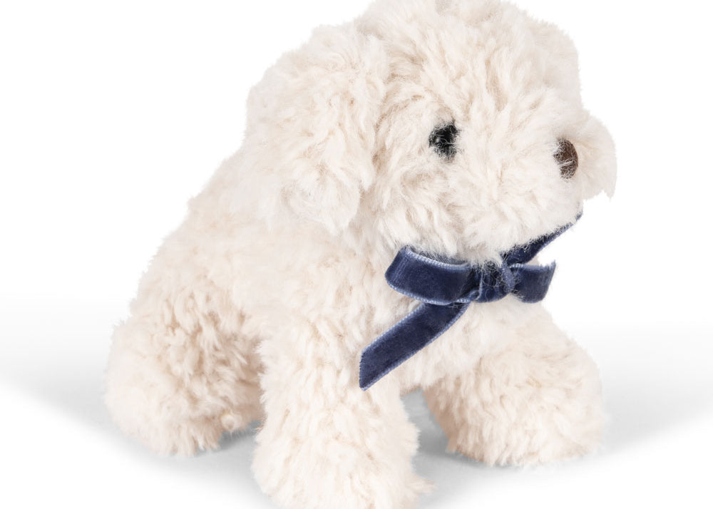 Konges Sløjd A/S Knuffeldieren white dog