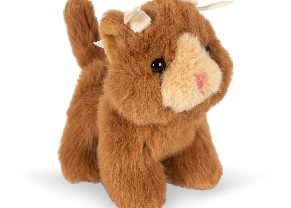 Konges Sløjd A/S Knuffeldieren brown cat