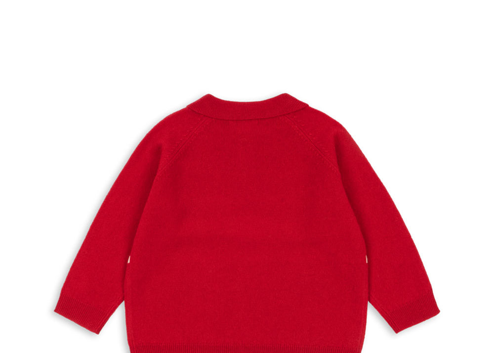 Konges Sløjd A/S Gebreide Shirts En Vesten red