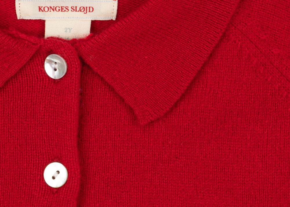 Konges Sløjd A/S Gebreide Shirts En Vesten red