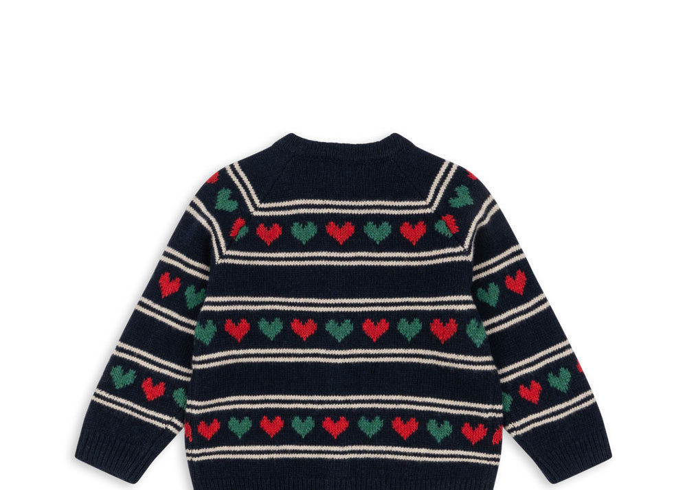 Konges Sløjd A/S Gebreide Cardigans heart