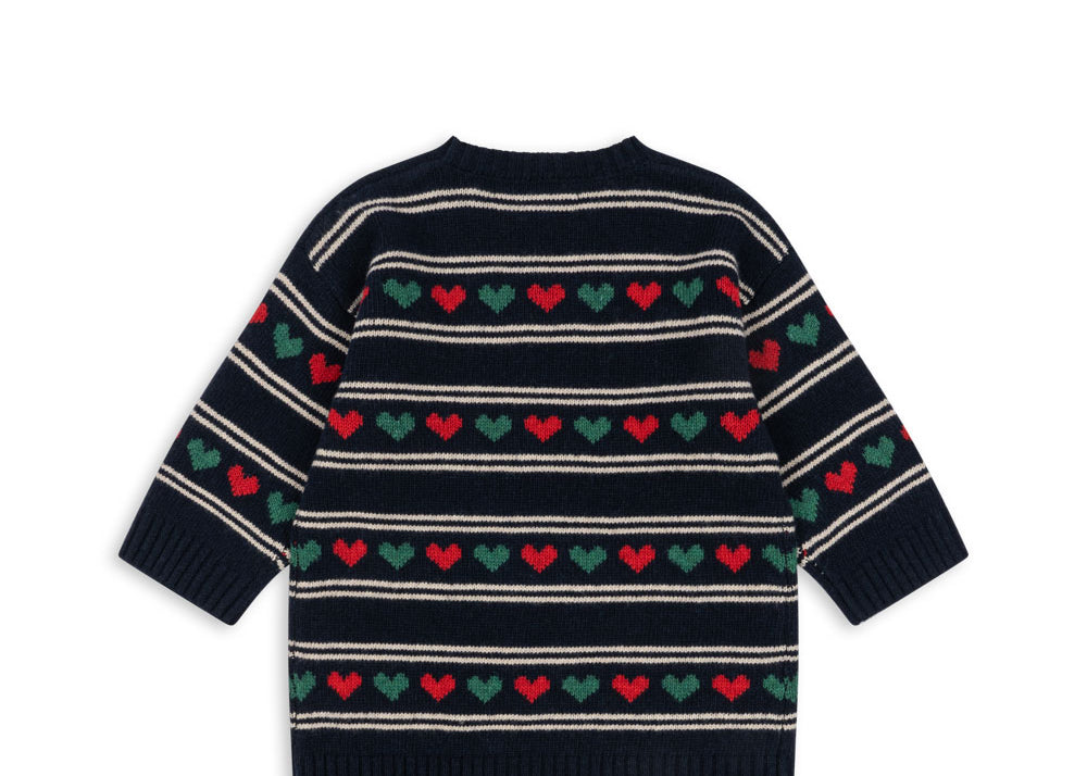 Konges Sløjd A/S KNITTED DRESSES heart