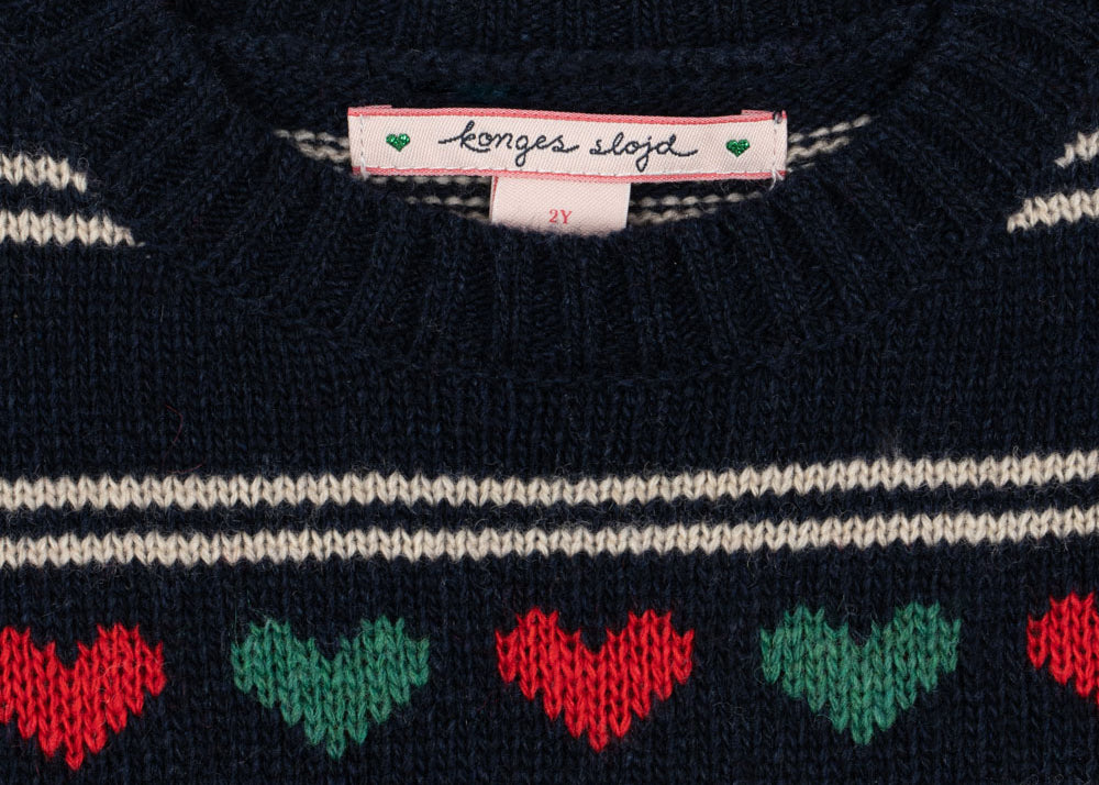 Konges Sløjd A/S KNITTED DRESSES heart