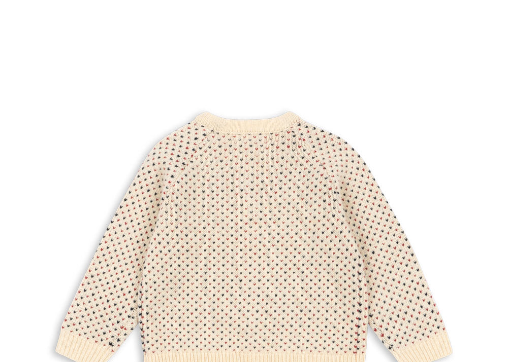 Konges Sløjd A/S Gebreide Cardigans off white