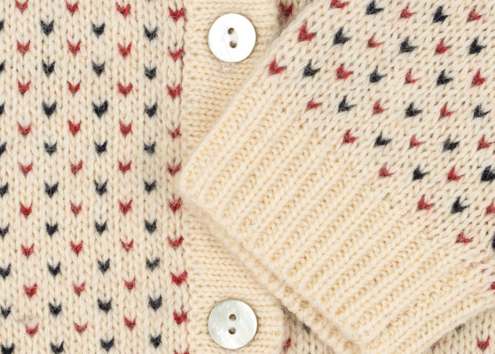 Konges Sløjd A/S Gebreide Cardigans off white