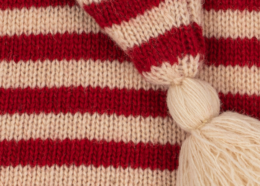 Konges Sløjd A/S Hoedjes christmas stripe