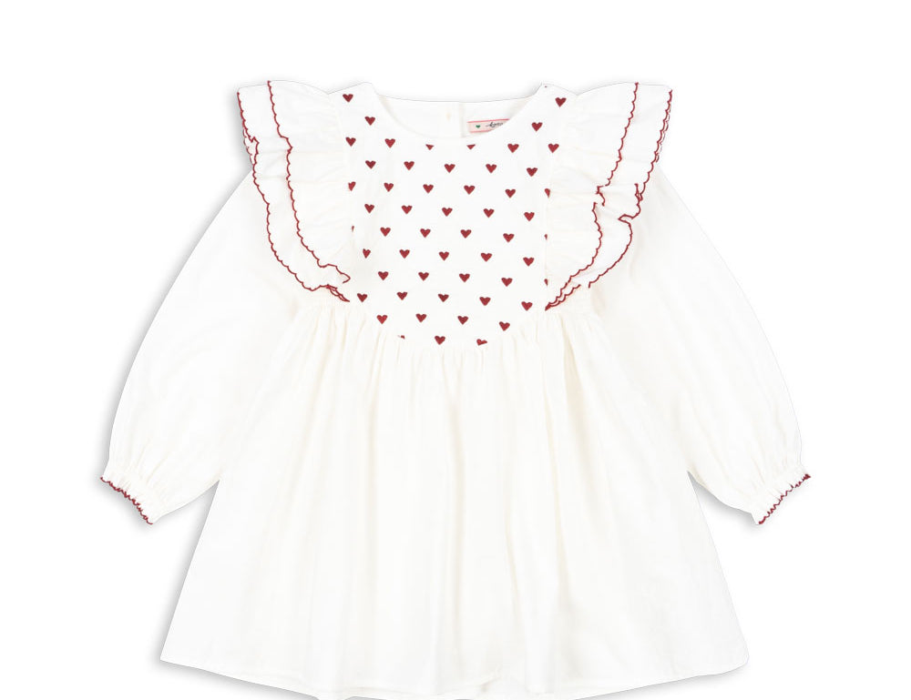 Konges Sløjd A/S WOVEN DRESSES pure white