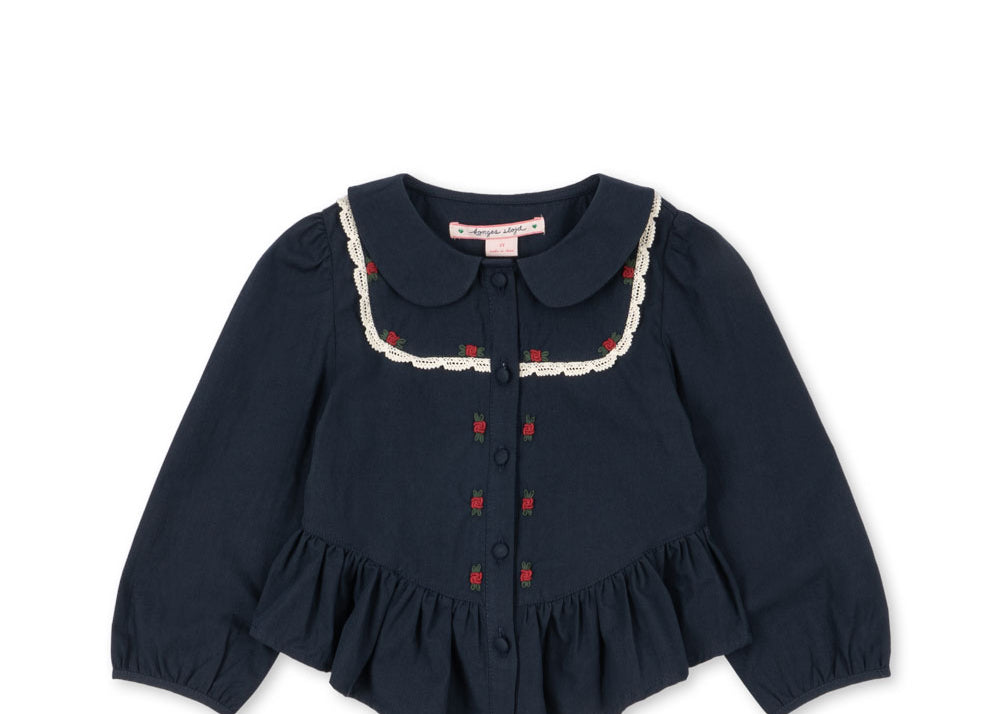Konges Sløjd A/S Geweven Shirts dark navy