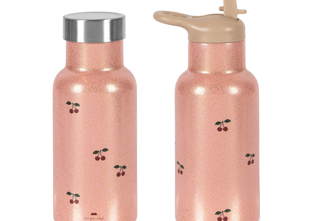 Konges Sløjd A/S Drinkflessen cherry glitter