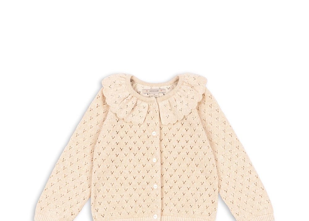 Konges Sløjd A/S Gebreide Cardigans buttercream