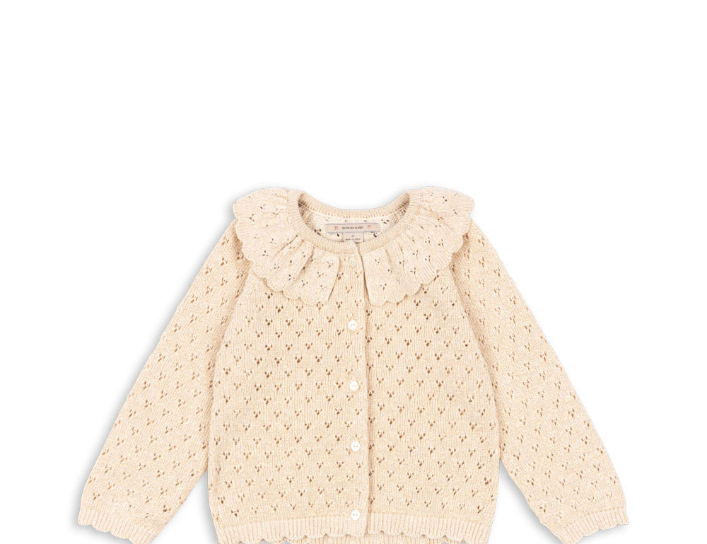 Konges Sløjd A/S KNITTED CARDIGANS buttercream