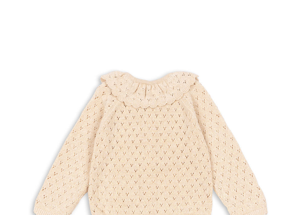 Konges Sløjd A/S Gebreide Cardigans buttercream