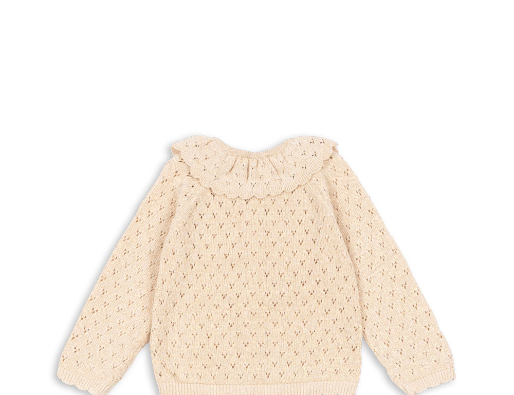 Konges Sløjd A/S KNITTED CARDIGANS buttercream