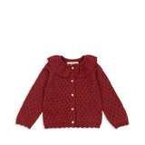 Konges Sløjd A/S Gebreide Cardigans red dahlia