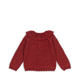 Konges Sløjd A/S Gebreide Cardigans red dahlia