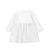 Konges Sløjd A/S Jersey Jurken white glitter