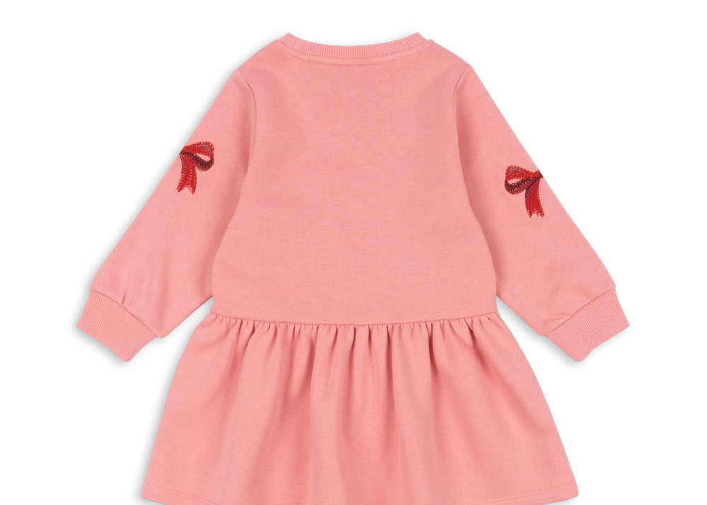 Konges Sløjd A/S Jersey Jurken strawberry ice