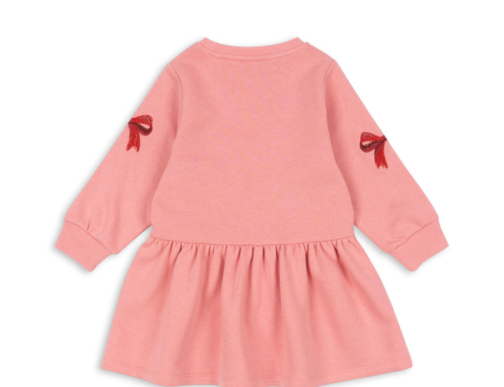 Konges Sløjd A/S JERSEY DRESSES strawberry ice