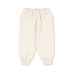 Konges Sløjd A/S Jersey Broeken off white melange