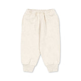 Konges Sløjd A/S Jersey Broeken off white melange