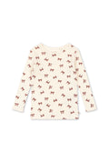 Konges Sløjd A/S JERSEY BLOUSES bow rouge