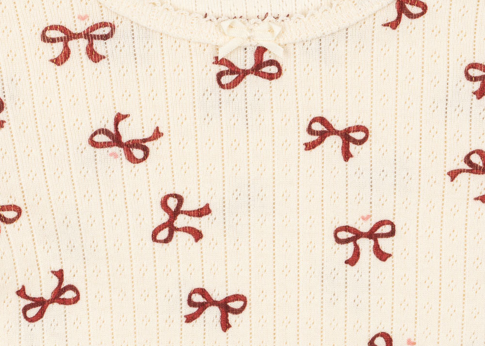 Konges Sløjd A/S Jersey Shirts bow rouge