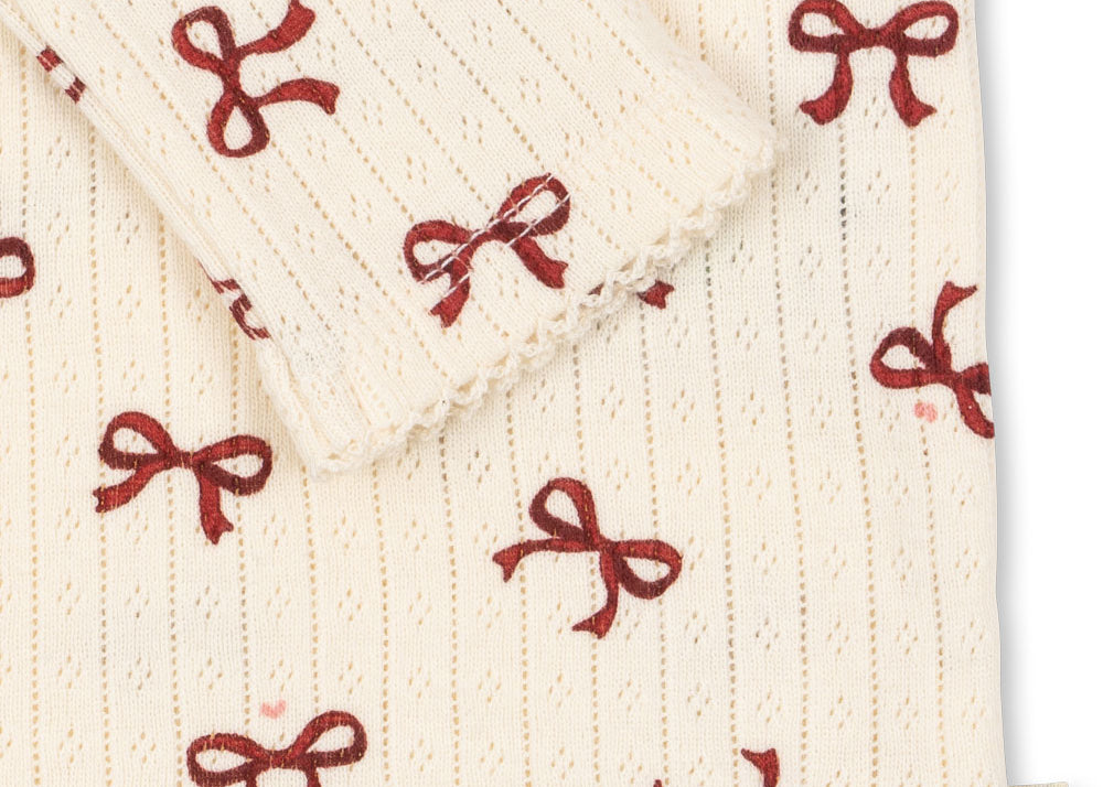 Konges Sløjd A/S Jersey Shirts bow rouge