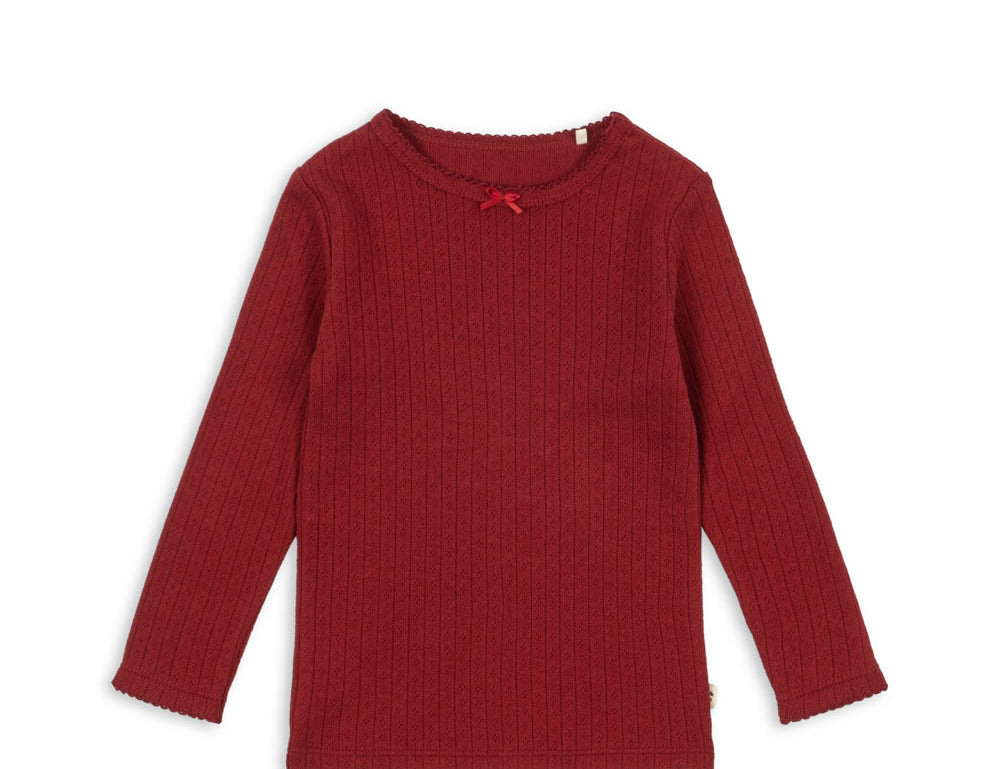 Konges Sløjd A/S JERSEY BLOUSES red dahlia