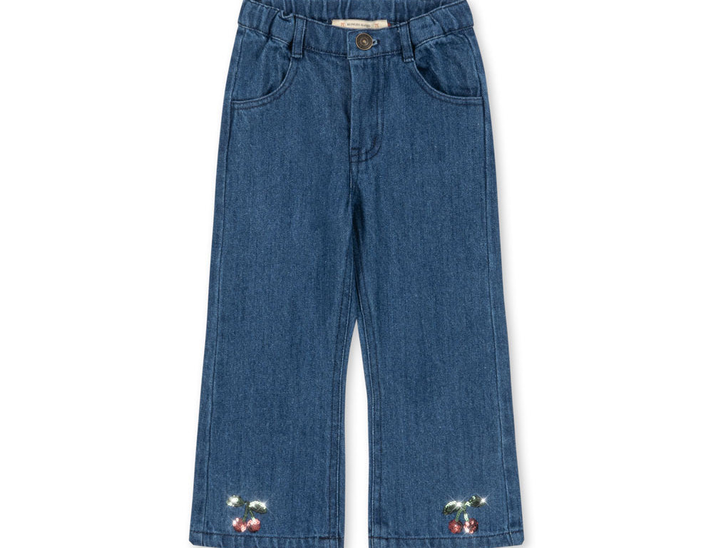 Konges Sløjd A/S WOVEN PANTS denim blue