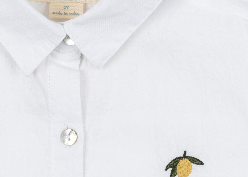 Konges Sløjd A/S Geweven Shirts optic white