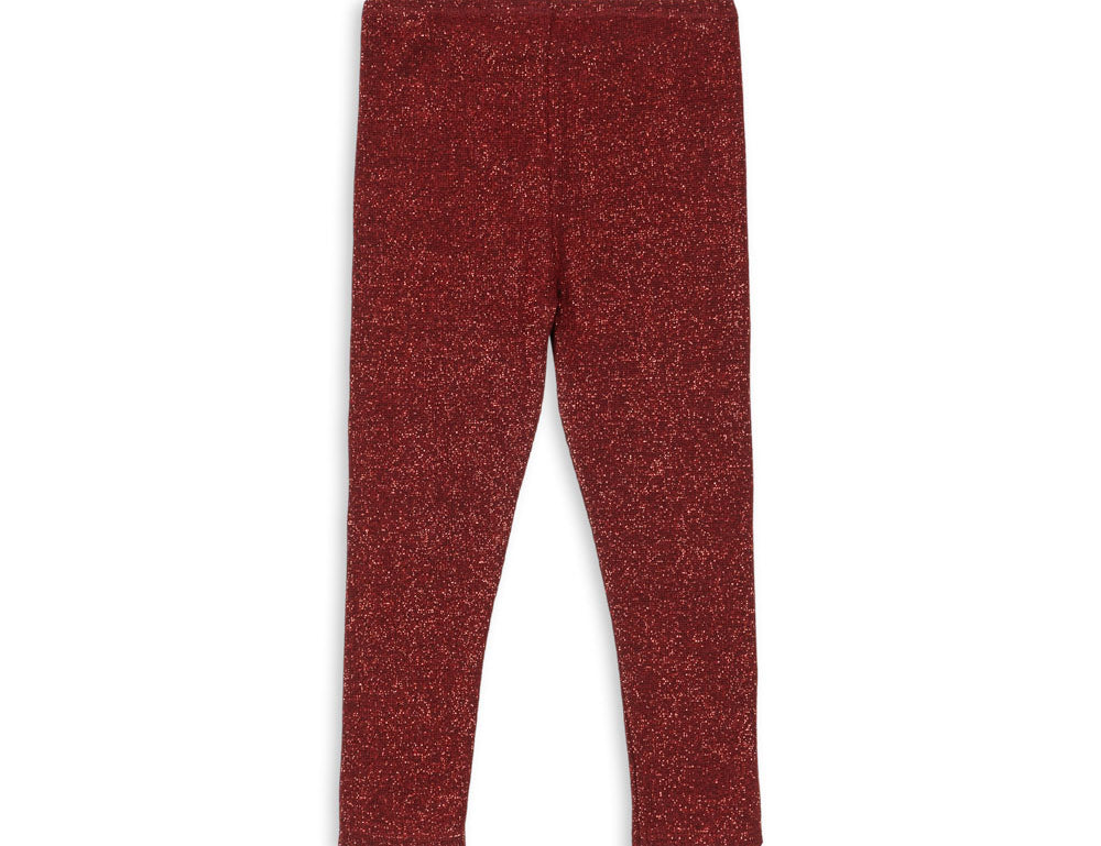 Konges Sløjd A/S JERSEY PANTS red dahlia