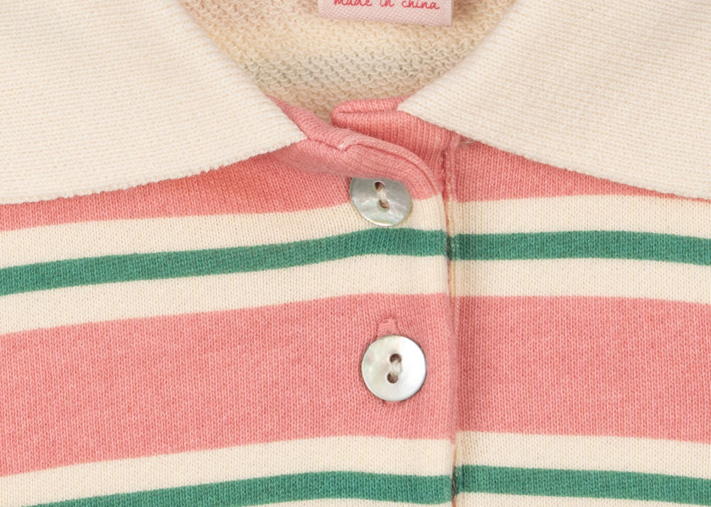 Konges Sløjd A/S Jersey Rompers En Jumpsuits blush bound stripe