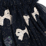 Konges Sløjd A/S Rokjes - Geweven bowie night sky sequin